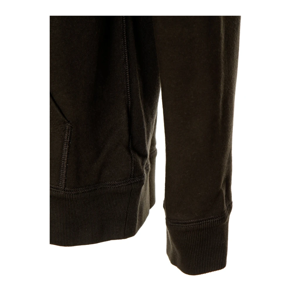 Isabel marant Matte hoodie met trekkoord en logo Gray Heren