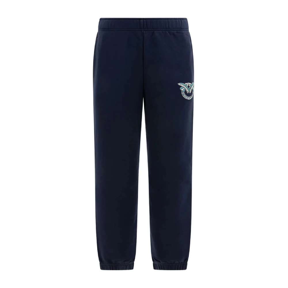 Pinko Women's Blue Plumcake Pantalone - Sweatpants - L - Trousers