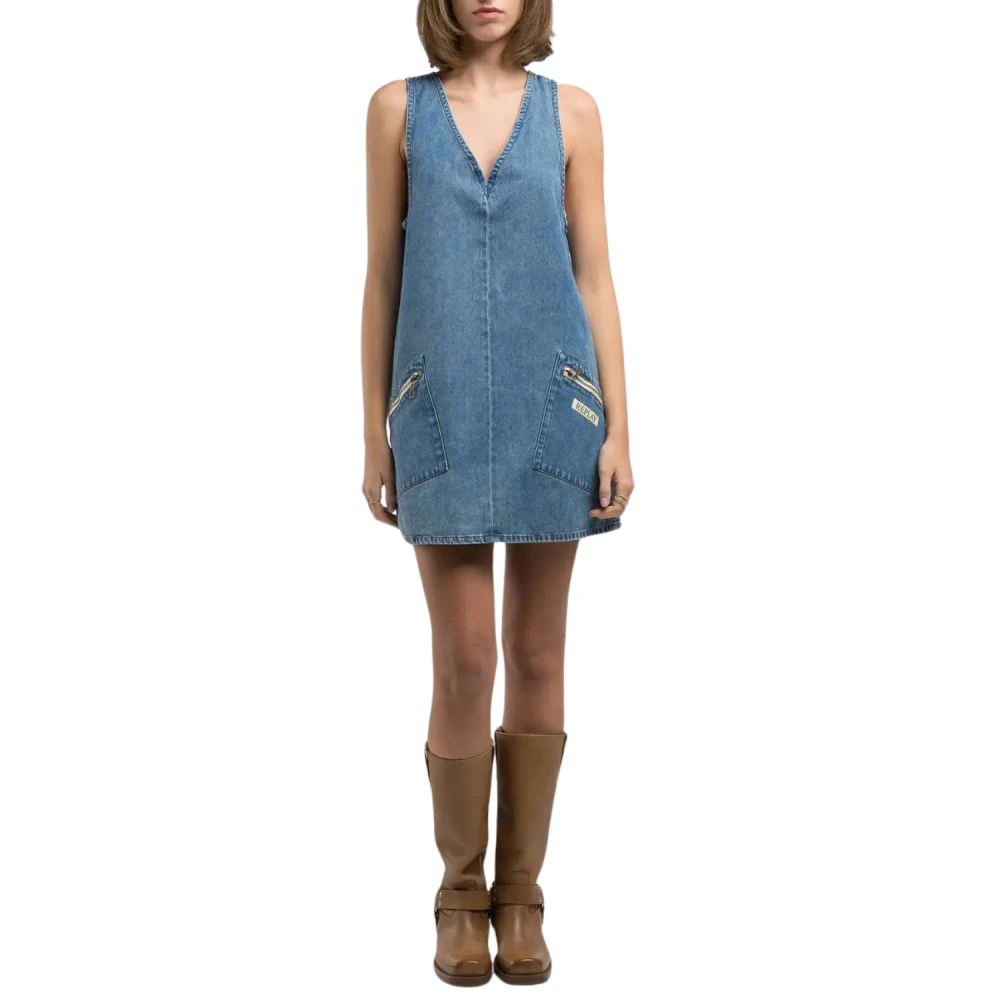 Dresses > Day Dresses > Short Dresses - - Replay - Modalova