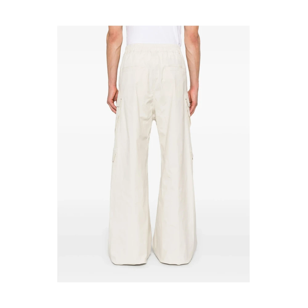 Rick Owens Beige Elastische Taille Koordbroek Beige Heren