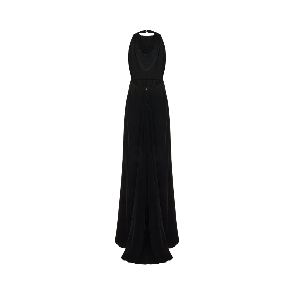 Elisabetta Franchi Stijlvolle Jurken Collectie Black Dames