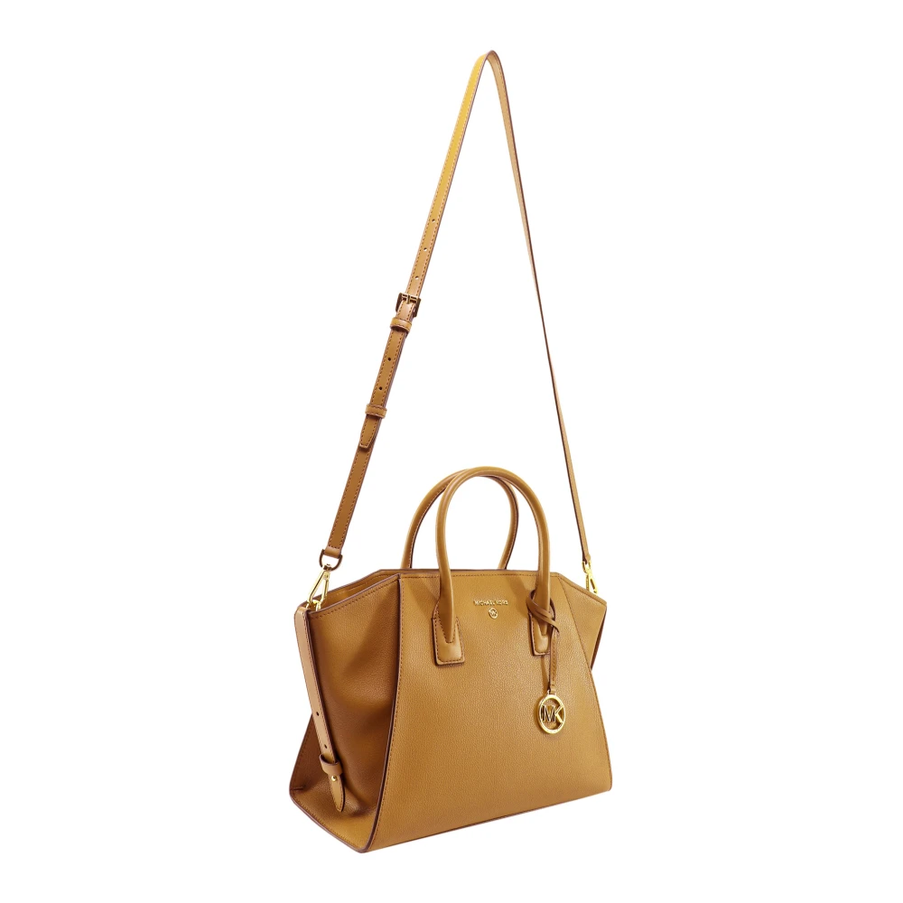 Michael Kors Bruine Leren Dames Handtas Brown Dames