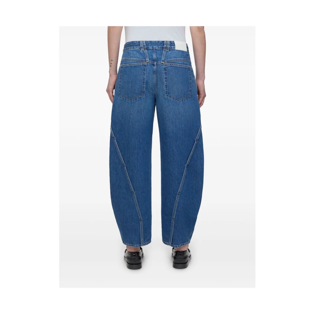 closed Indigo Blauwe Jeans met Verborgen Rits Blue Dames