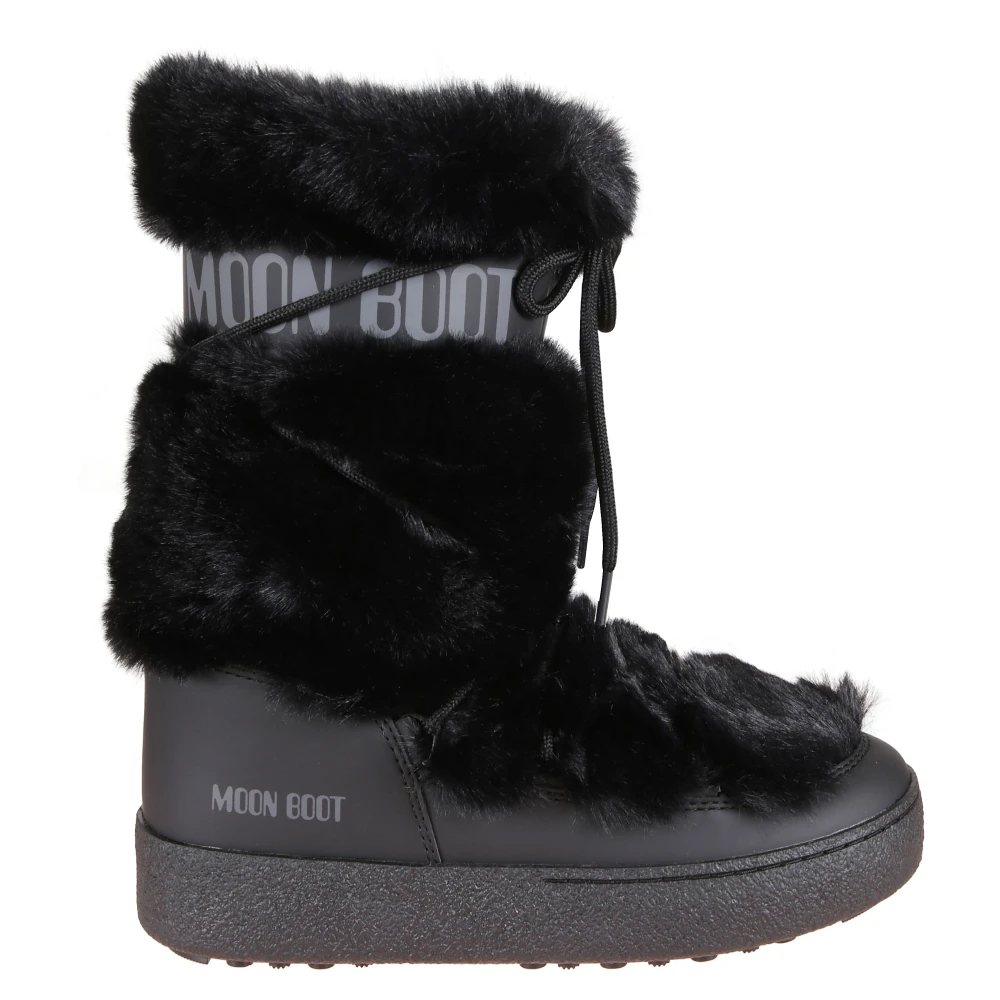 Moon Boot Women's Black Ltrack High Boots