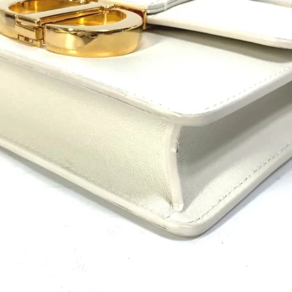 Dior Vintage Pre-owned Leather dior-bags White Dames