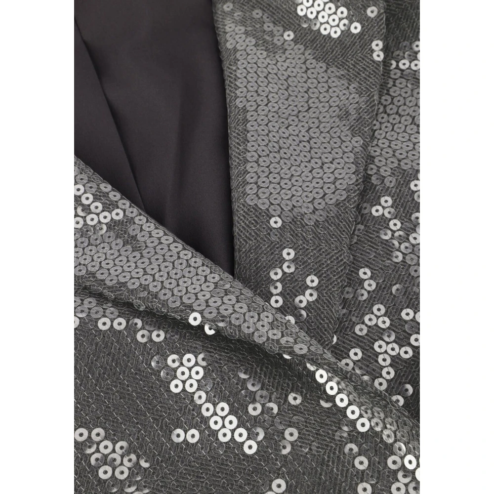 Aaiko Pailletten blazer voor glamoureuze avonden Gray Dames