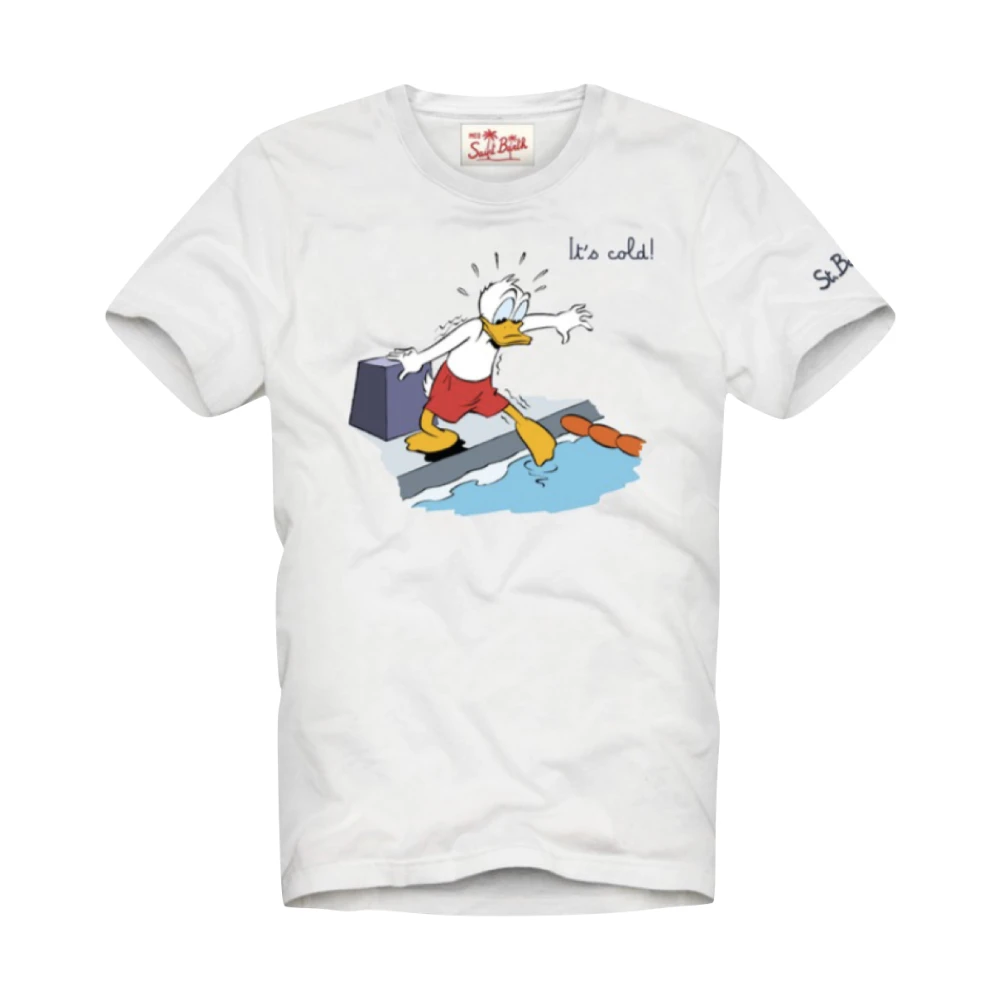 MC2 Saint Barth Disney Special Edition T-shirt met korte mouwen White Heren