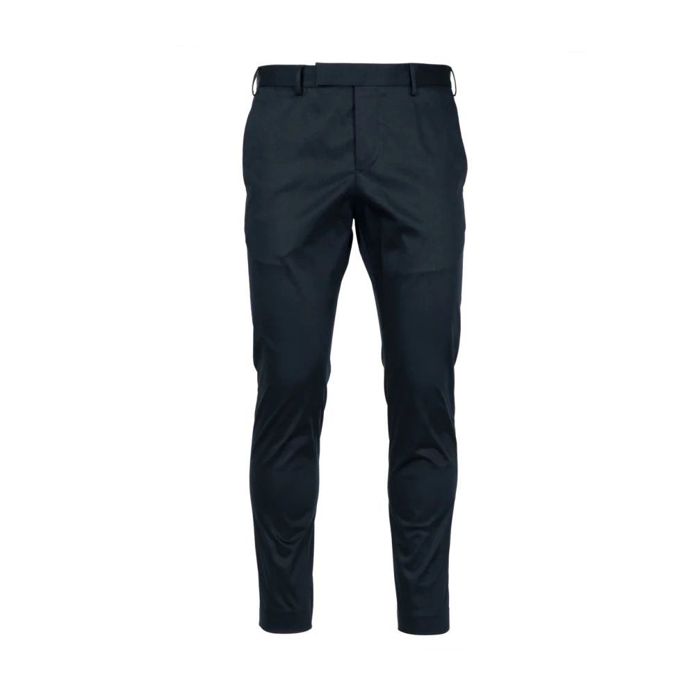 PT Torino Blauwe Katoenen Broek Dieci Model Blue Heren