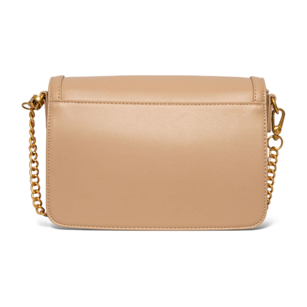 ViCOLO Eco-lederen flap tas in roze Beige Dames