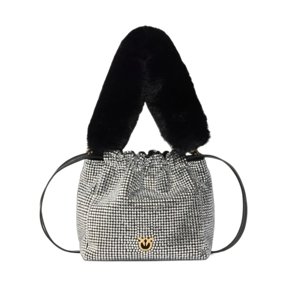 Pinko Full Strass Pouch - Immagine 3