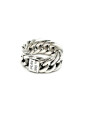 zilveren-gourmette-ketting-ring