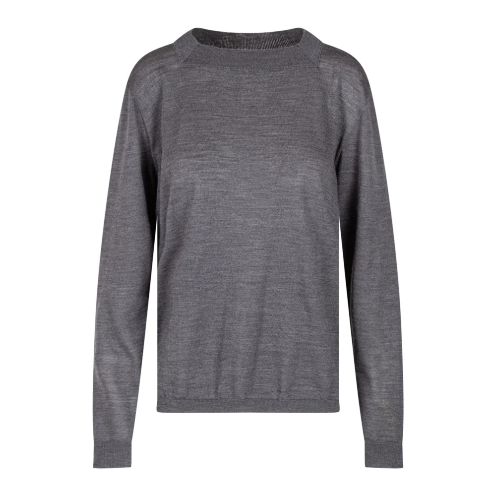 Liviana Conti Stijlvolle Gebreide Top Gray Dames