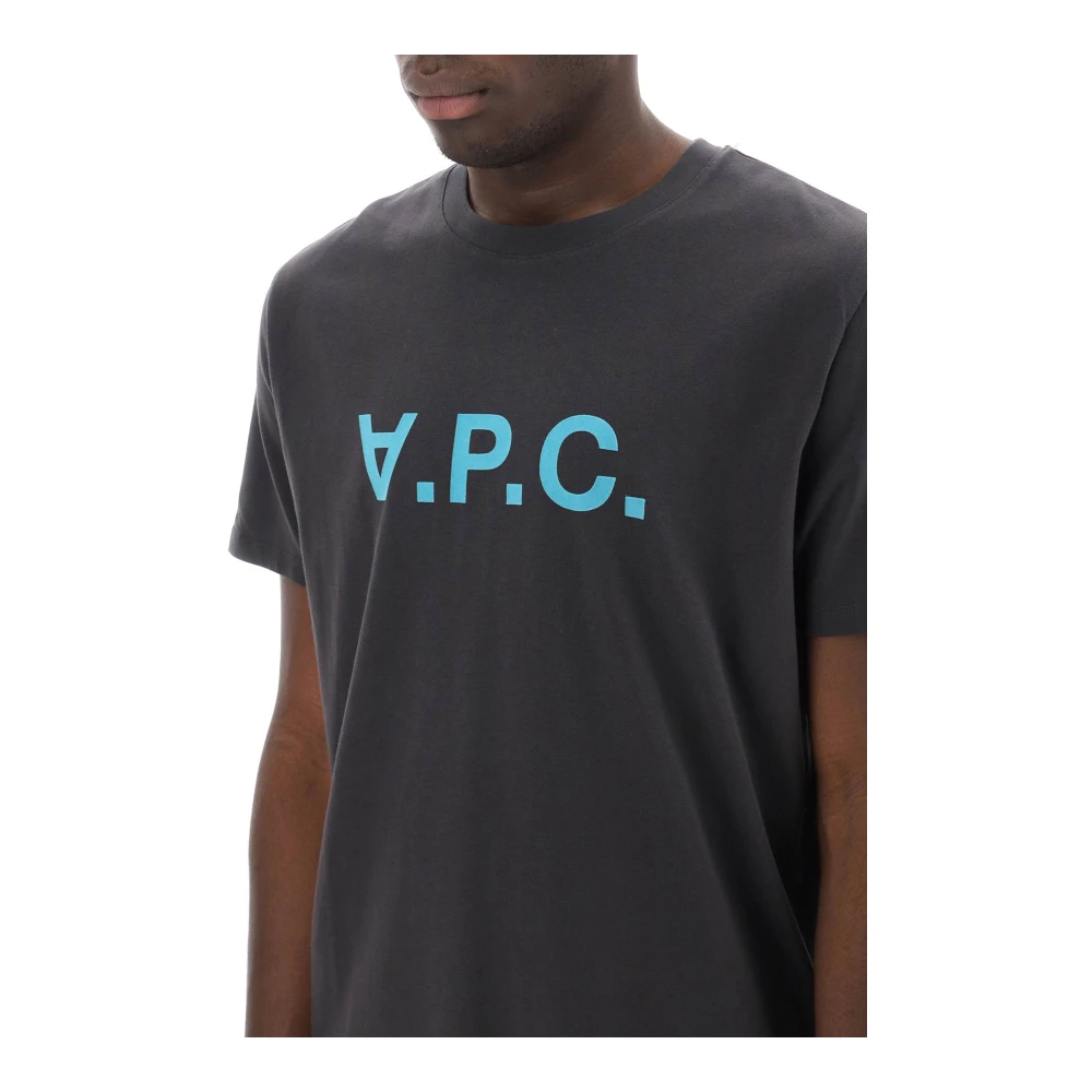 A.p.c. T-Shirts Gray Heren