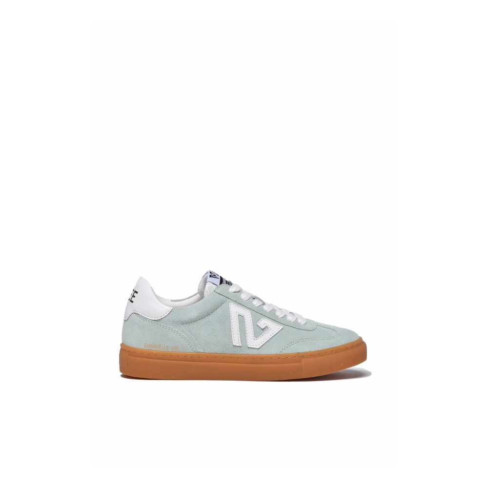 Emanuelle Vee Suede Sneaker Dames Schoenen Groen