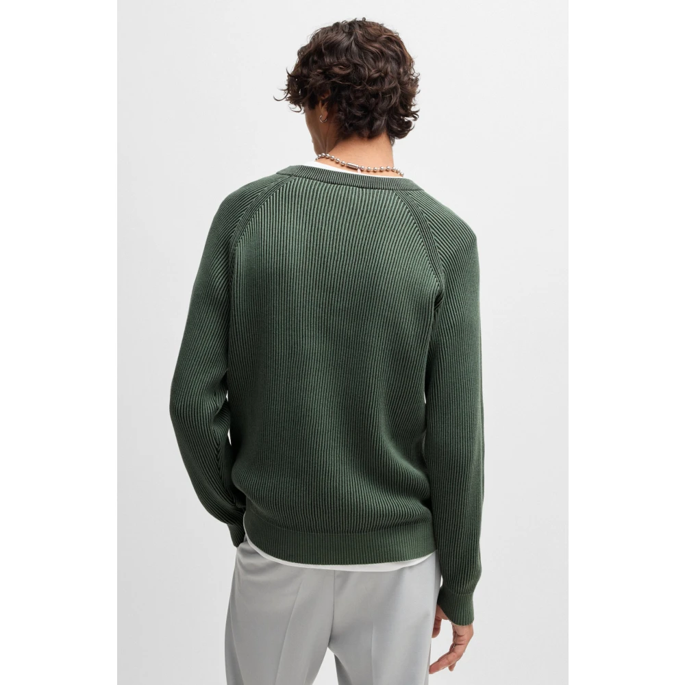 Hugo Boss Stijlvolle pull voor mannen Green Heren