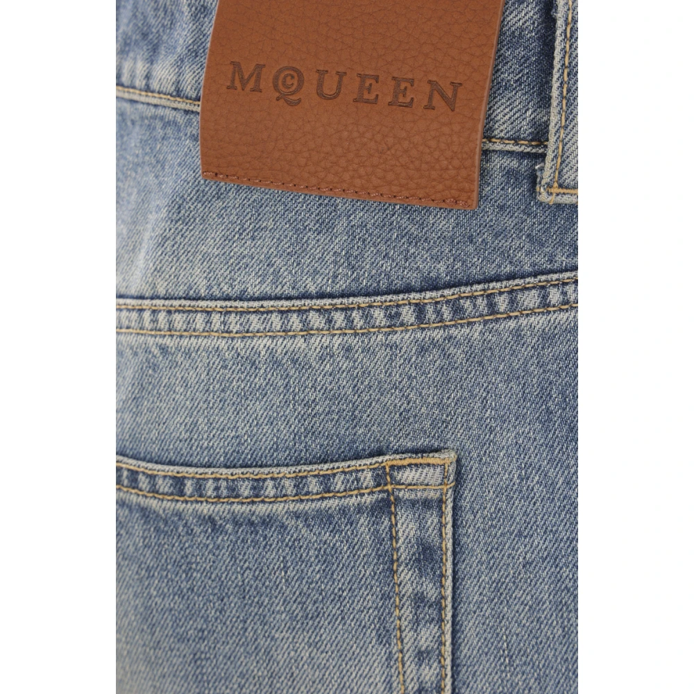 alexander mcqueen Indigo Flare Denim Jeans Blue Dames