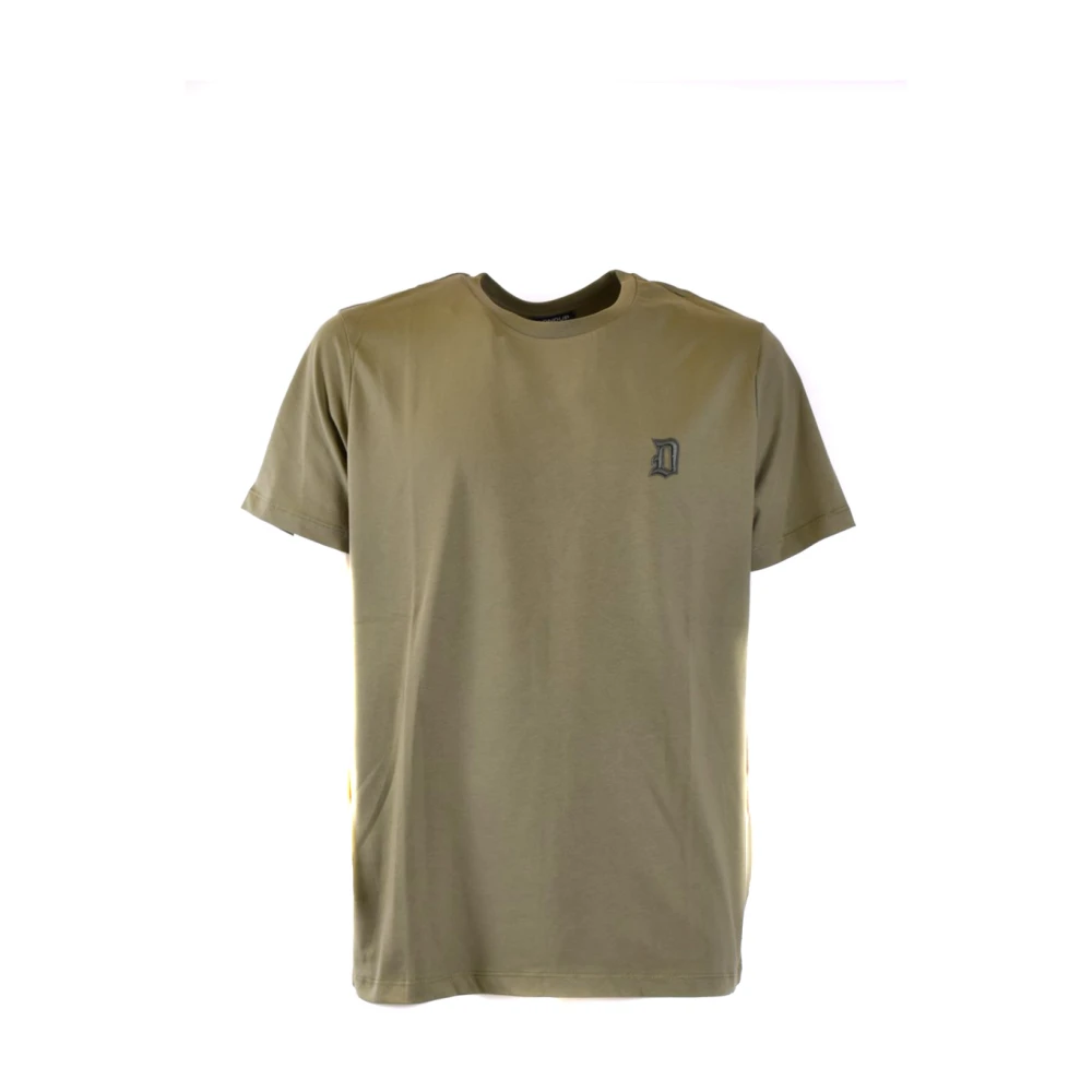 Dondup Stijlvolle T-shirts voor mannen en vrouwen Green Heren