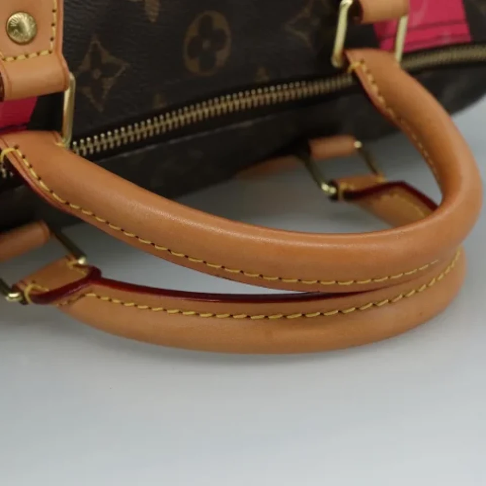 Louis Vuitton Vintage Pre-owned Canvas handbags Brown Dames
