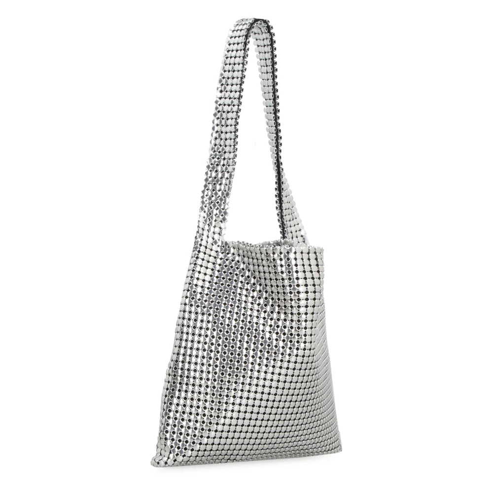 Paco Rabanne Stijlvolle Hobo-tas met Snap-sluiting Gray Dames