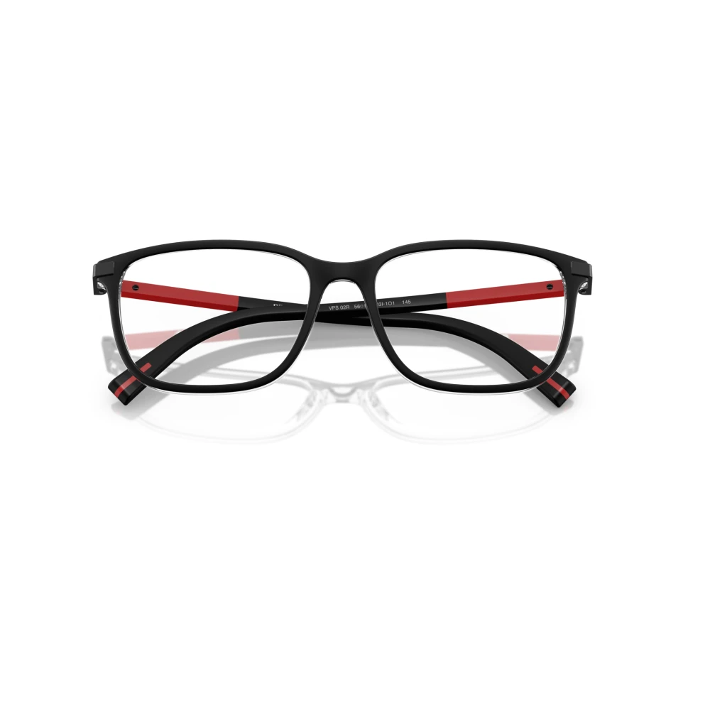 Prada Stijlvolle Bril PS 02Rv Black Heren