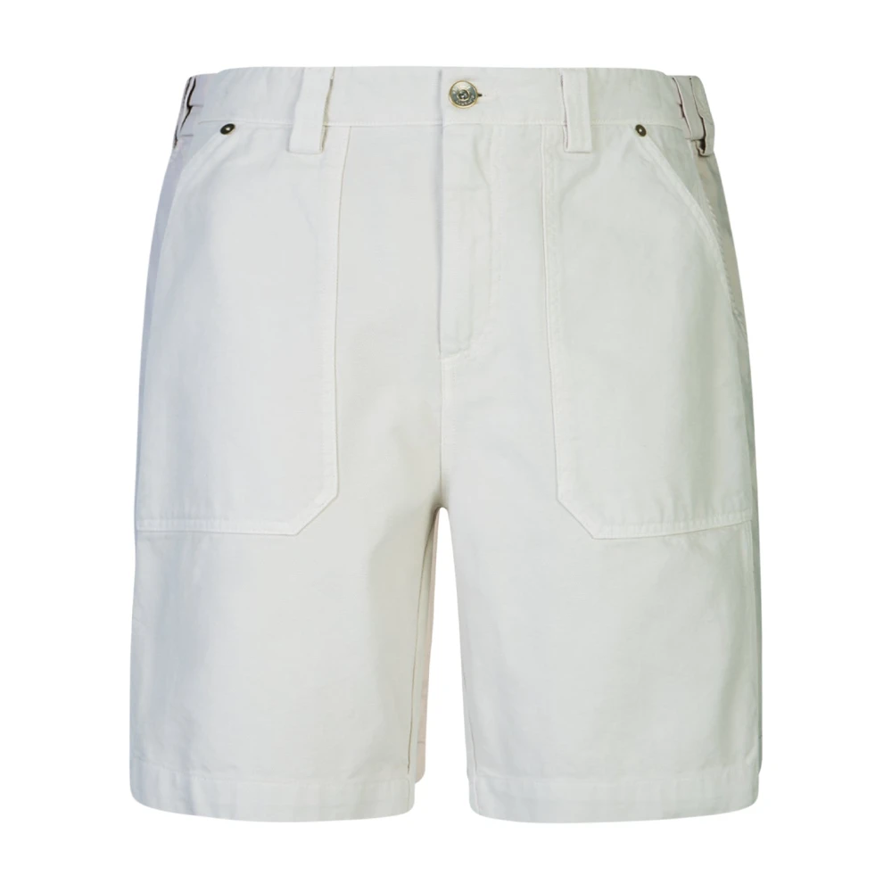 Eleventy Men's Beige Bermuda Tasche Fatique - Casual Shorts - W32 - Shorts