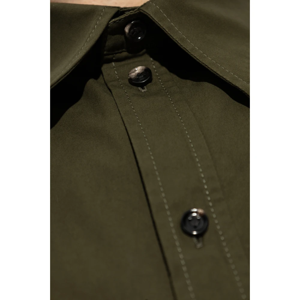 Bottega Veneta Kortemouwenshirt Green Heren