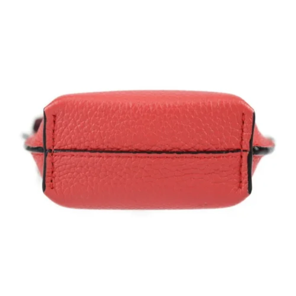 Loewe Pre-owned Fabric shoulder-bags Orange Dames