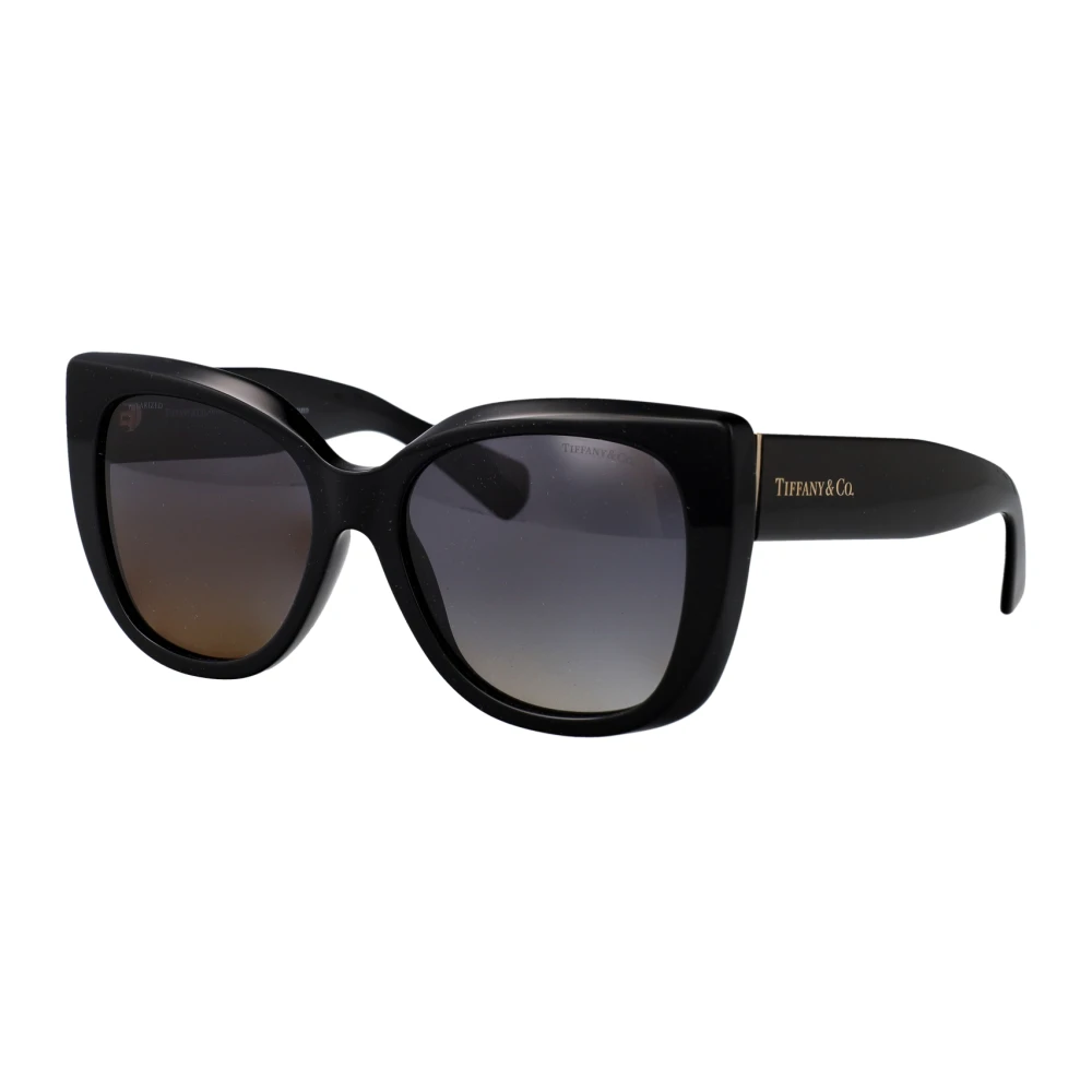 Tiffany & Co. Woman Sunglass TF4229 - Frame color: Black, Lens color: Polarized Grey Gradient - Image 3