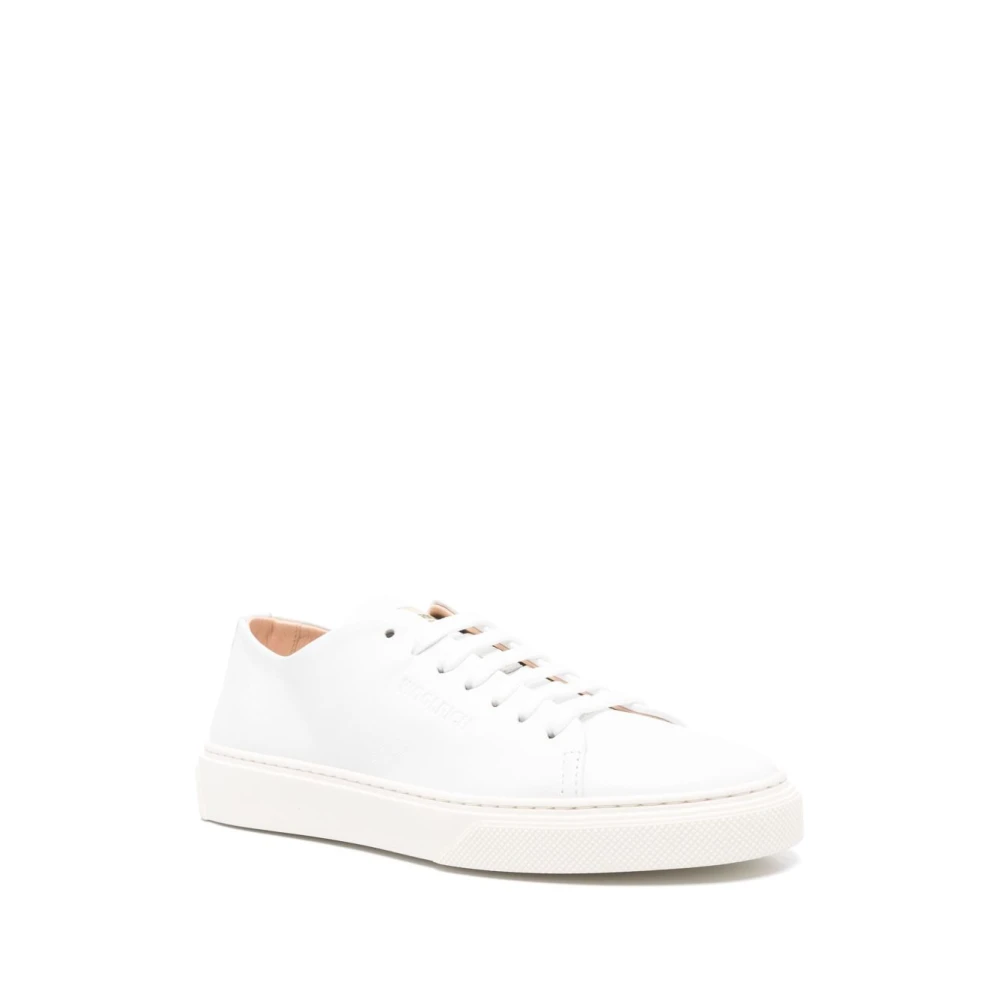 Woolrich Witte Sneakers met Rubberen Zool White Dames