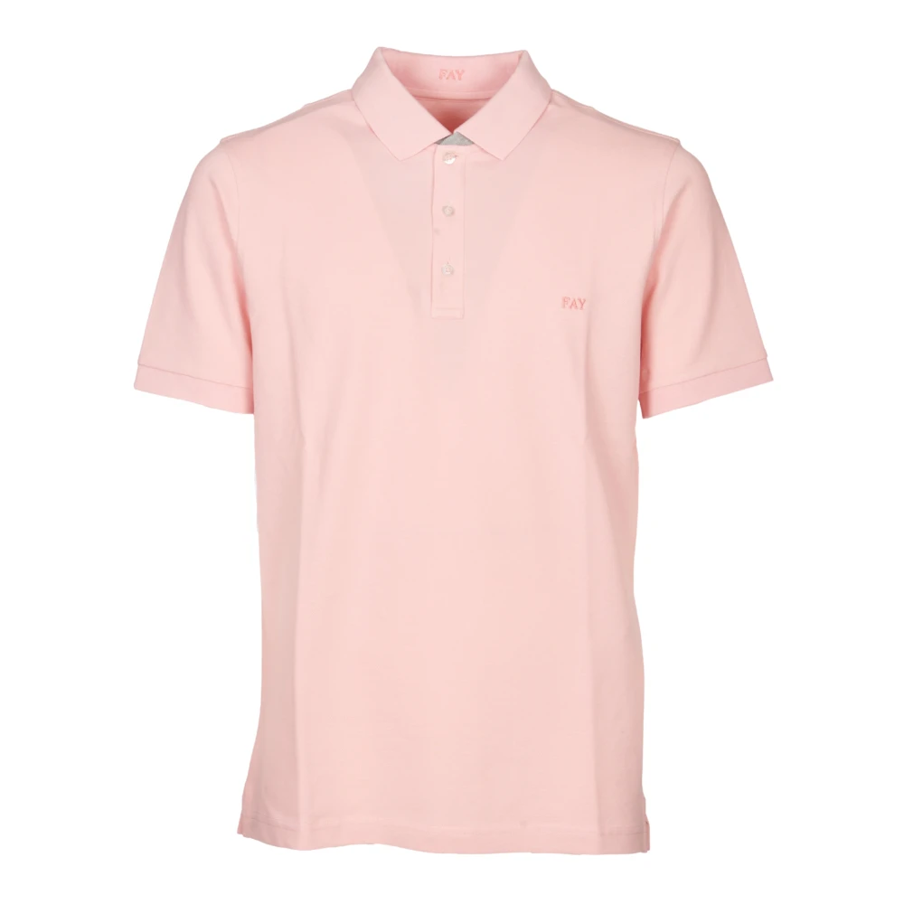 Fay T-Shirts Pink Heren