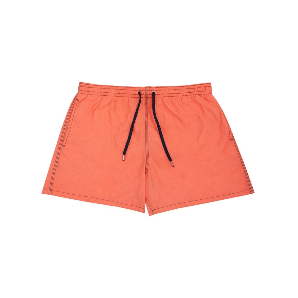 Malo Orange Polyester Swim Shorts - 4XL - Image 2