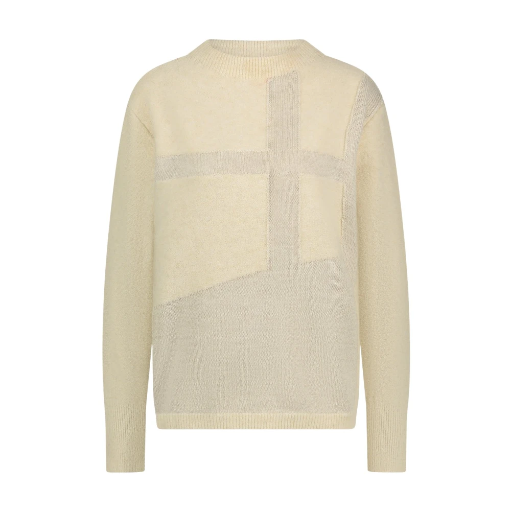 Jane Lushka Elpida Pullover Beige Dames