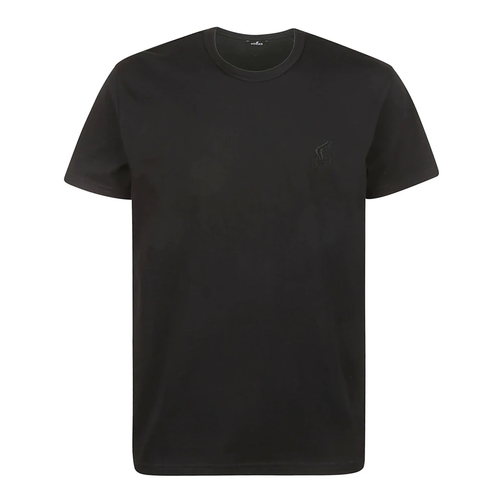 Hogan T-Shirts Black Heren