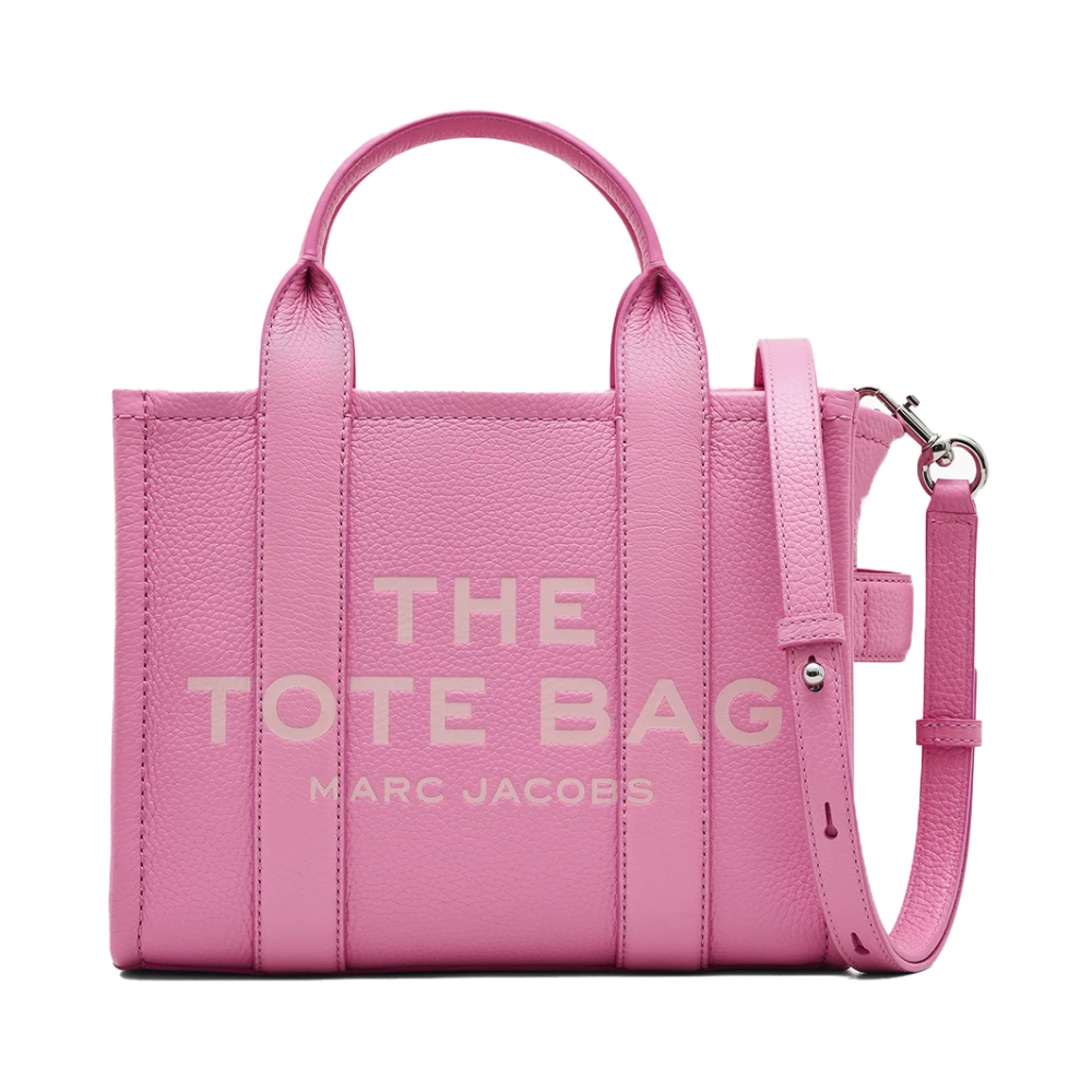 Marc Jacobs Contrast Logo Kleine Tote Tas Pink Dames