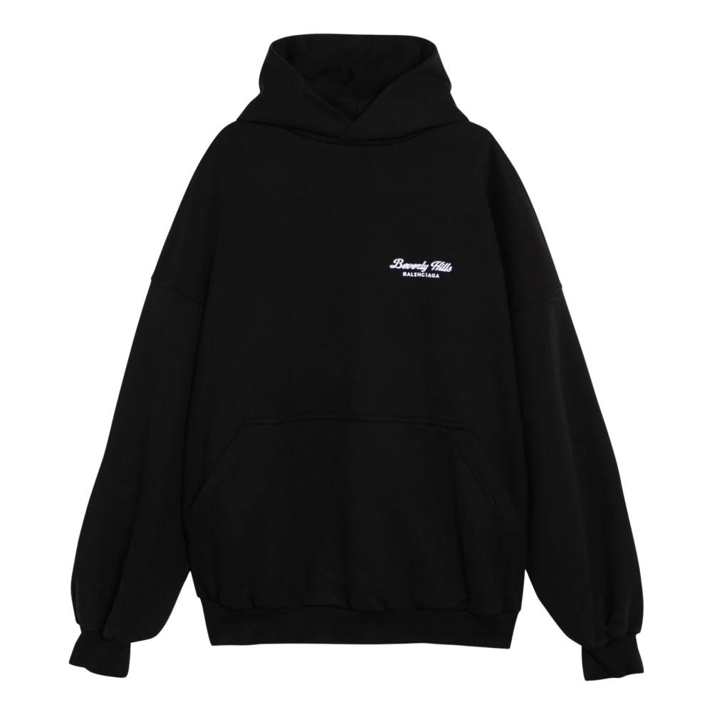 Balenciaga Hoodie Black Dames