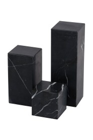 MARBLE CUBE SET BLACK
