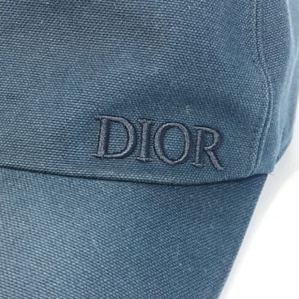 Dior Vintage Pre-owned Cotton hats Black Dames