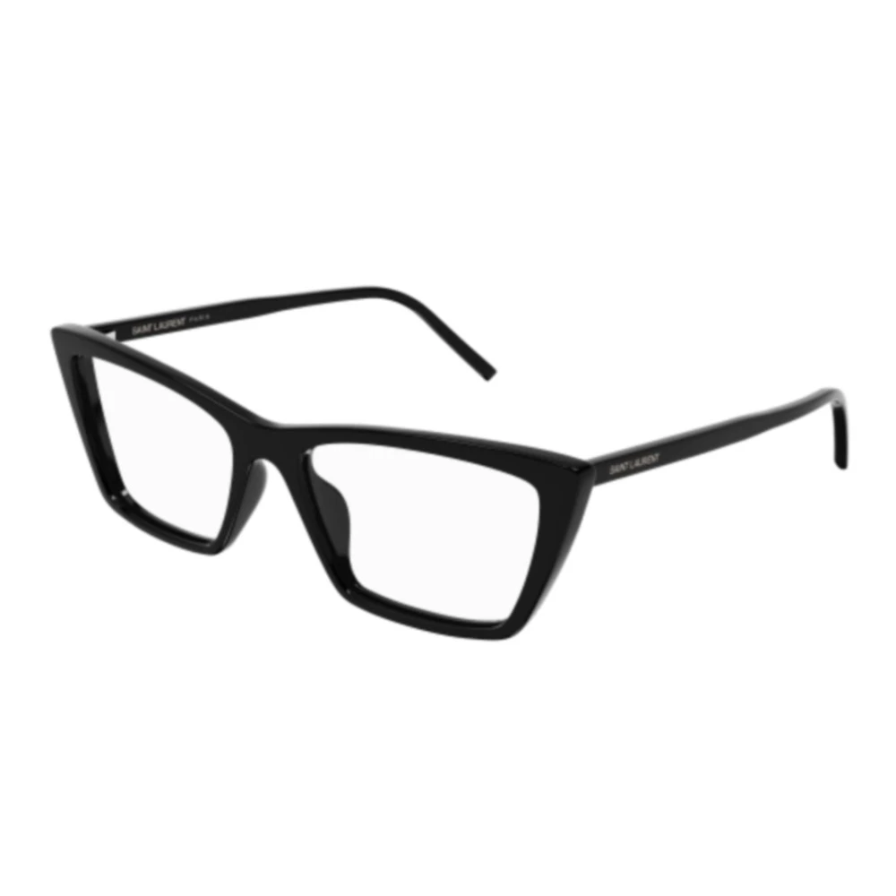 Saint Laurent Dun Optisch Stijl Model Zonnebril Black Unisex