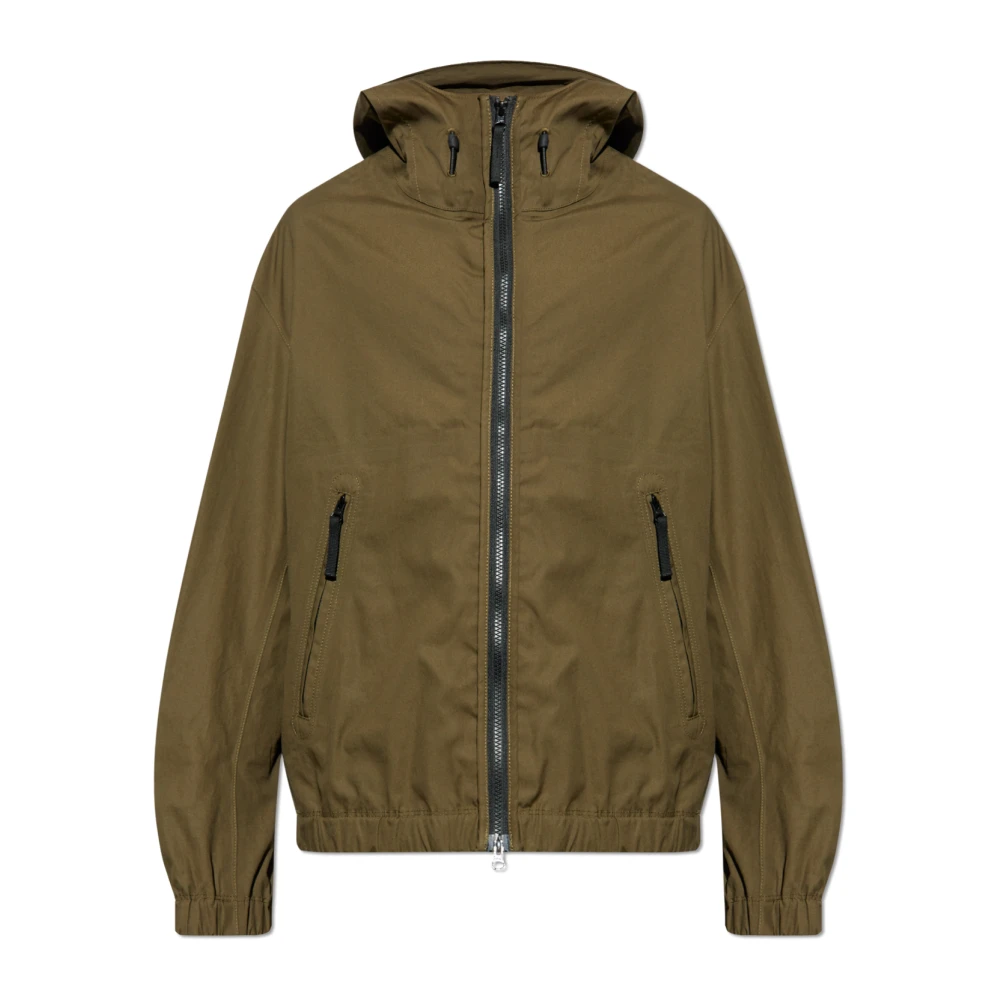 Stone Island Jacka med logotyp Green, Herr