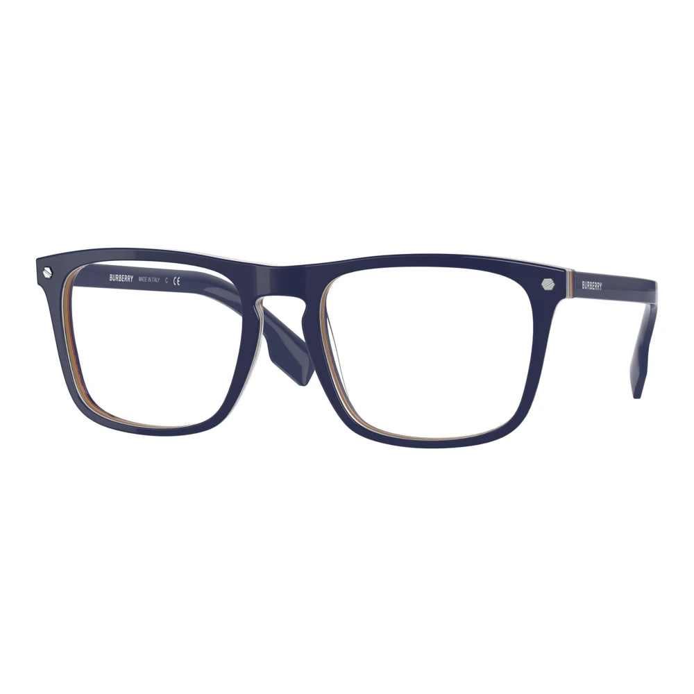 Burberry Blue Man Be2340 Bolton 3799 Optical Frames Acetate Squared Normal - Image 4
