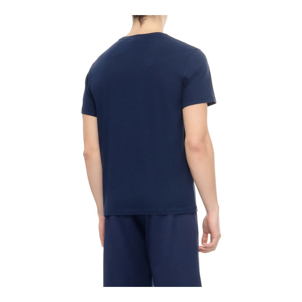 Emporio Armani T-Shirts Blue Heren