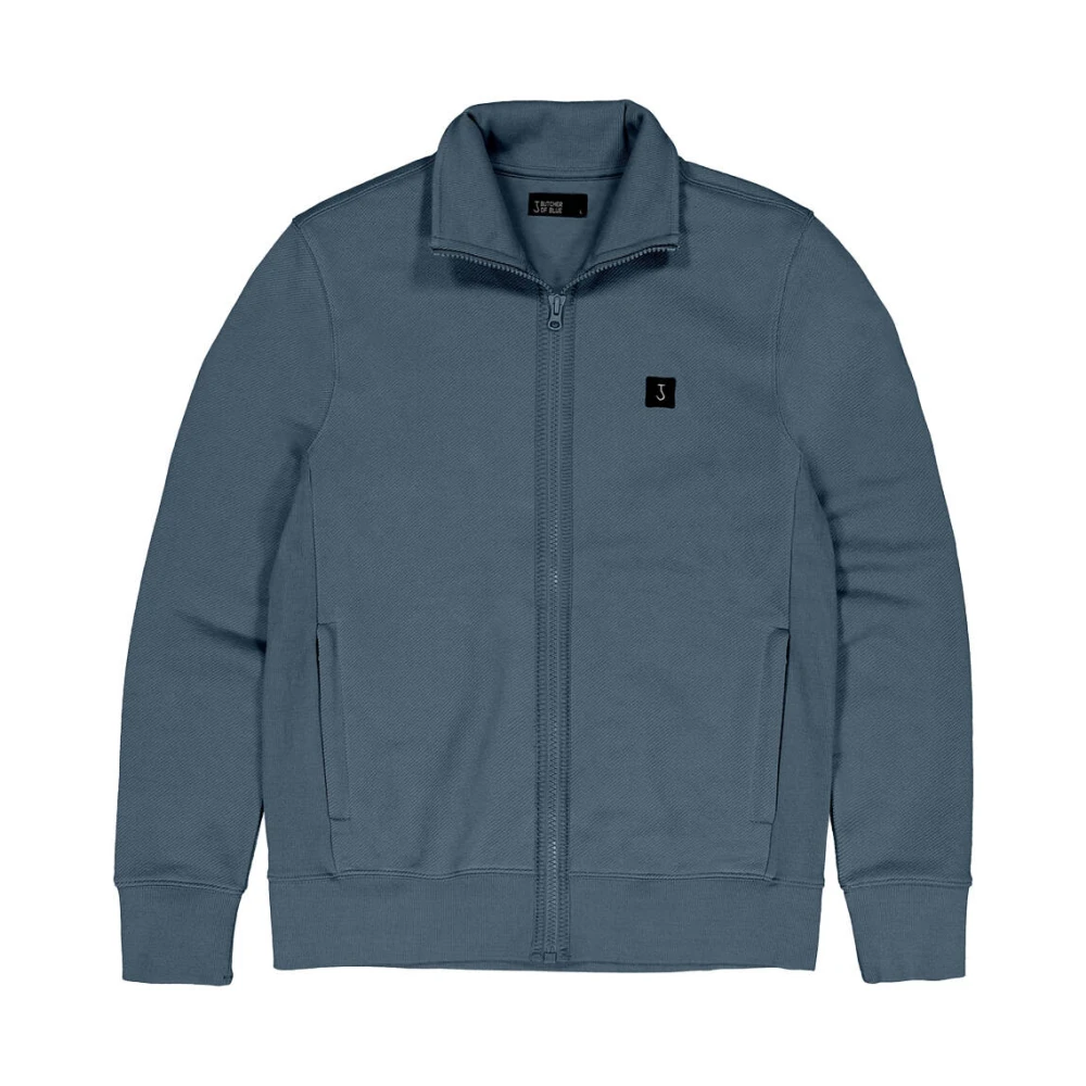Butcher of Blue Blauw Vest Sweatflix Vest Blue Heren