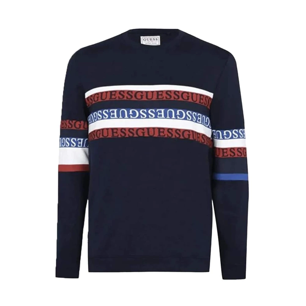 Guess - Original Vintage - Sweatshirts & Hoodies - Herren - Blau - Xs - Bild 4