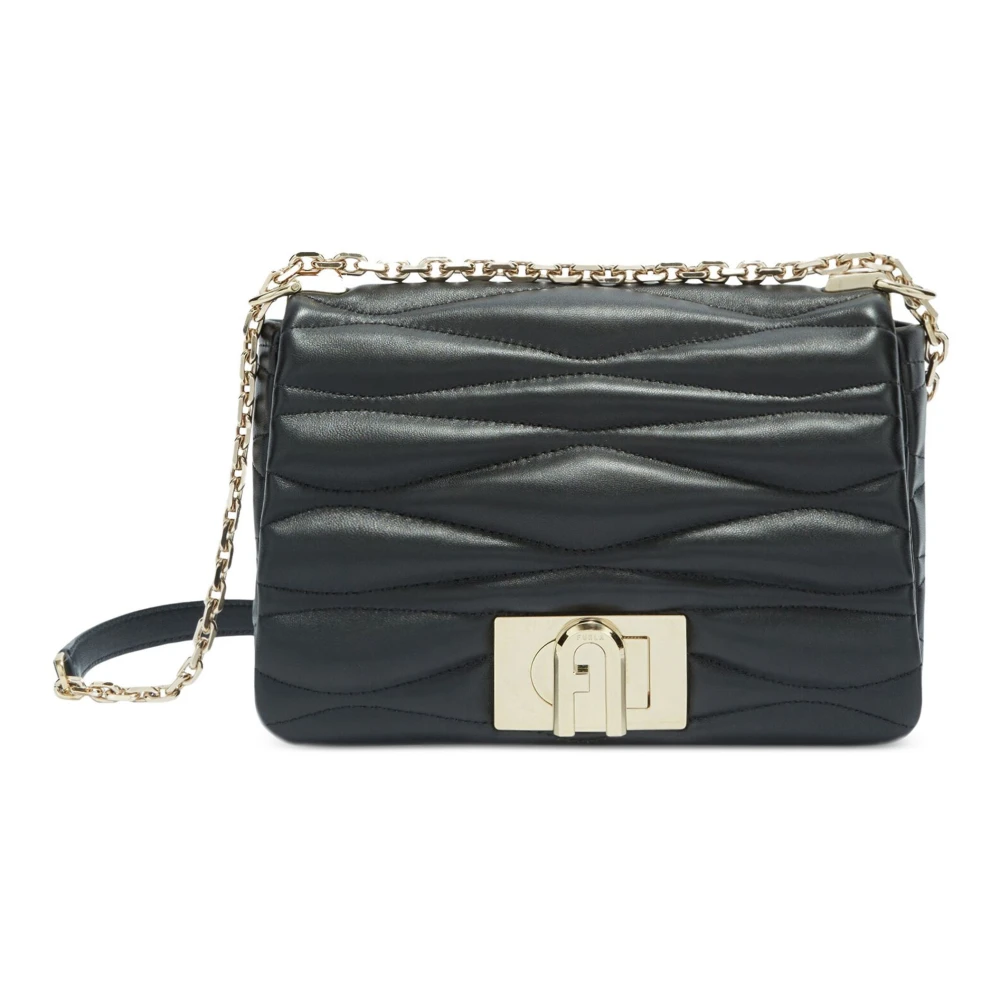 Furla Klassieke Zwarte 1927 S Handtas Black Dames