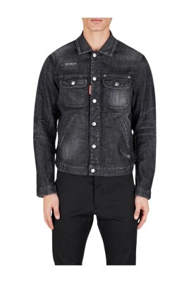 black-stretch-denim-jacket
