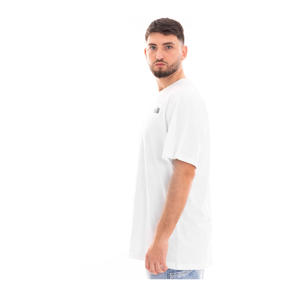The North Face Redbox Korte Mouw T-shirt Mannen White Heren
