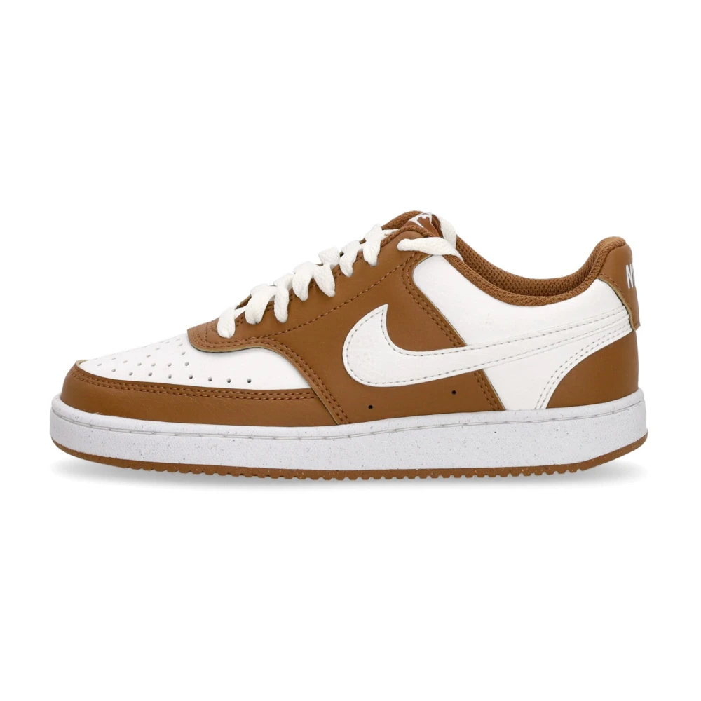 Nike Court Vision Low Sneaker Nature Tan/White Brown, Herr