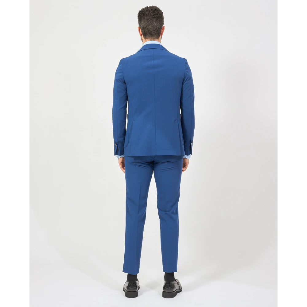 Mulish Blauwe Jurken Slim Fit Tenerife Blue Heren