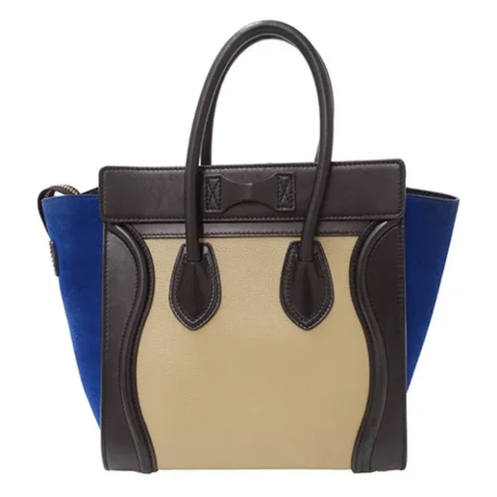 Celine Vintage Pre-owned Leather celine-bags Black Dames