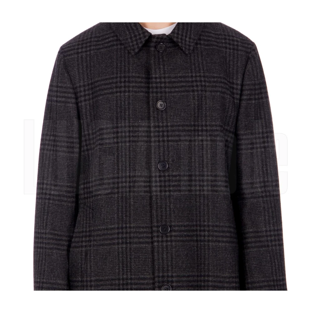 Aspesi Slim Wool Lemon Coat Men Multicolor Heren